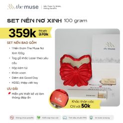 Alternative view of Set nến thơm Nơ Xinh (PRETTY BOW CANDLE) - 100g